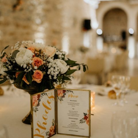 mariage dessus de table