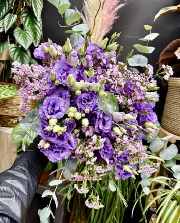 bouquet de lisianthus