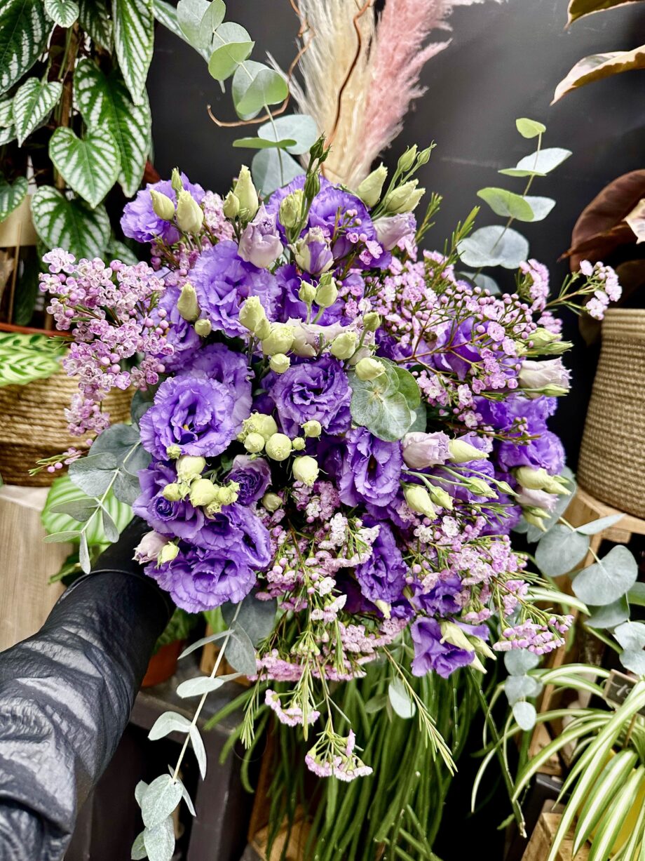 bouquet de lisianthus