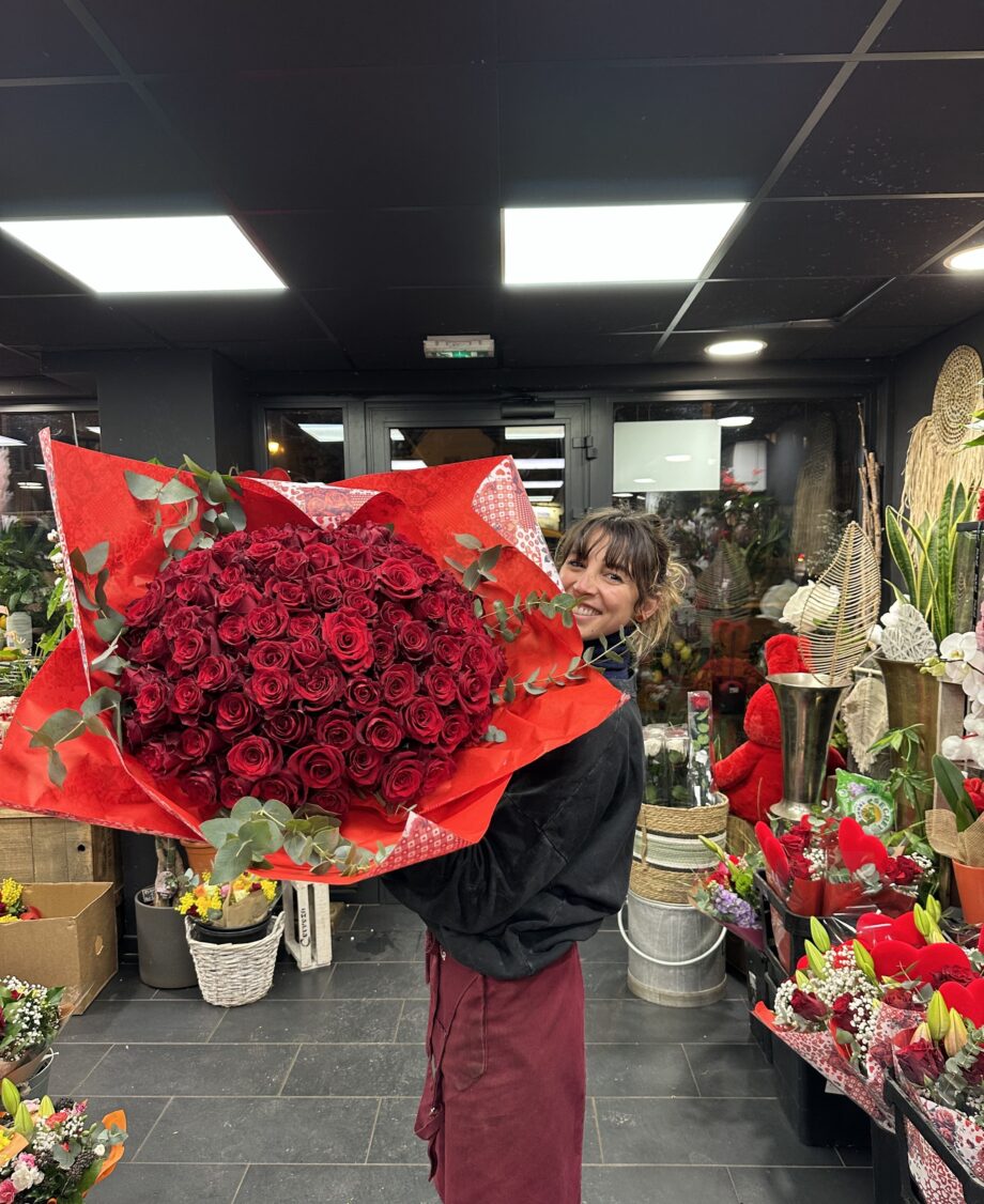 Bouquet der roses rouges